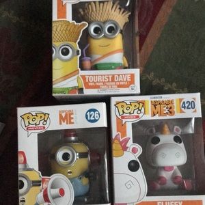 Despicable Me Pop Vinyls